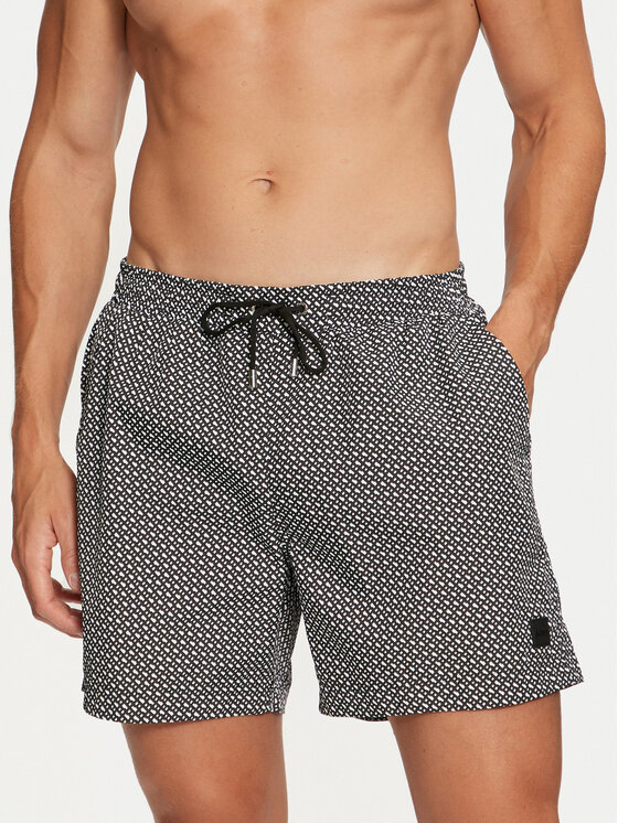 Boss Plavecké šortky Ciro 50518986 Čierna Regular Fit