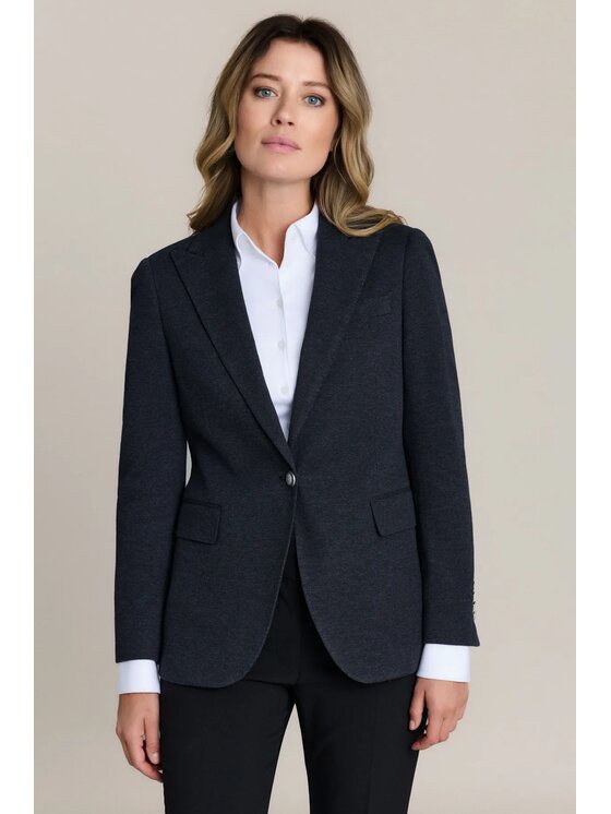 Lancerto Lancerto Marynarka Chartres MA073226000033 Szary Regular Fit