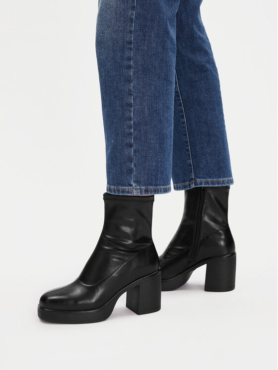 JENNY JENNY Botki CEO-HY58560S-1 Czarny
