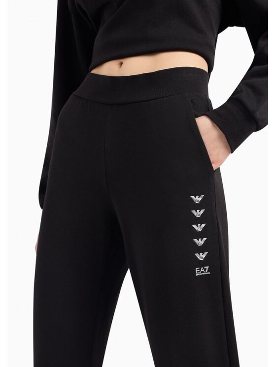 Emporio Armani Emporio Armani Teplákové kalhoty 3DTP67 TJTHZ Černá Regular Fit