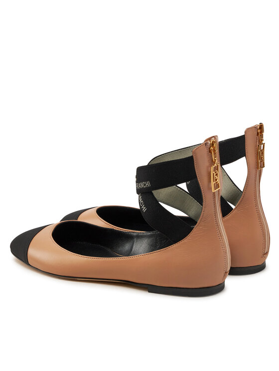 Elisabetta Franchi Elisabetta Franchi Balerini SA-59C-46E2-V500 Bej