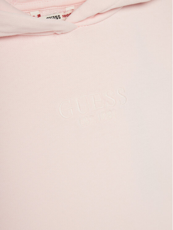 Guess Guess Pulóver J5RQ09 KAD74 Rózsaszín Regular Fit