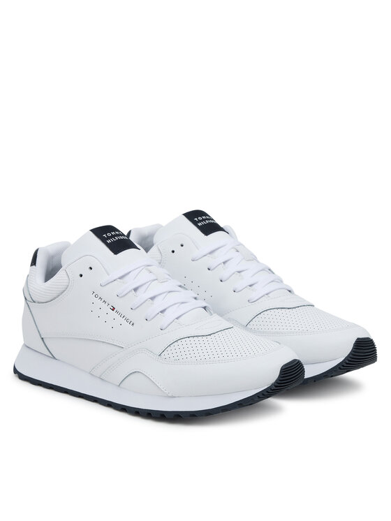 Tommy Hilfiger Tommy Hilfiger Laisvalaikio batai New Runner Eva Ess FM0FM05512 Balta