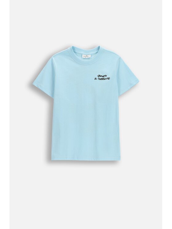 Coccodrillo Coccodrillo T-Shirt WC6143201VBA-014 Niebieski Regular Fit