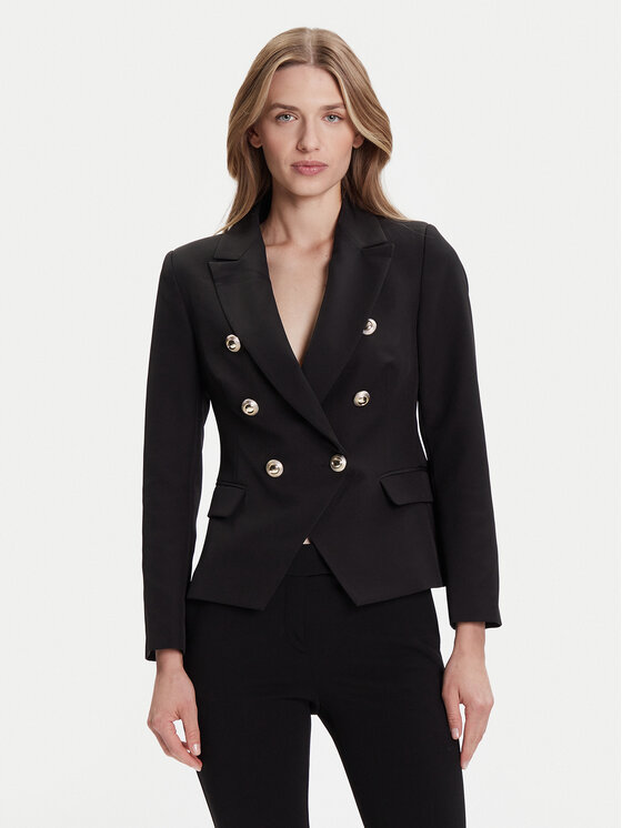 Rinascimento Rinascimento Sakoi CFC0126227003 Crna Slim Fit