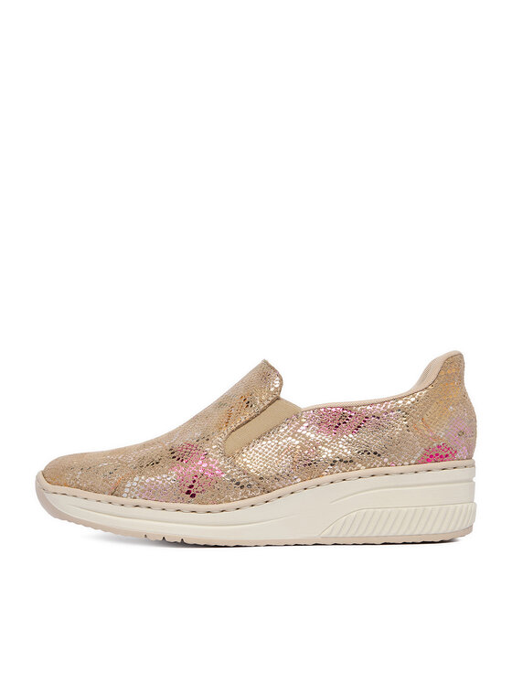 Rieker Rieker Polobotky 48761-90 Béžová