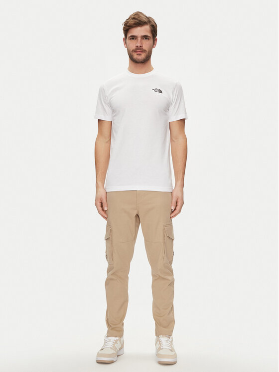 The North Face The North Face Tričko Redbox NF0A87NP Biela Regular Fit