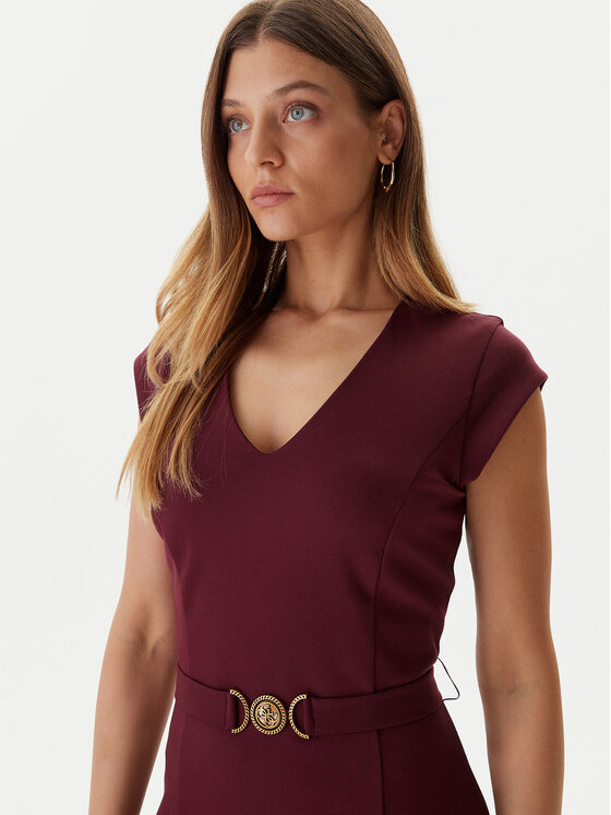 Guess Guess Коктейльна сукня W5BK21 KCMU2 Червоний Slim Fit