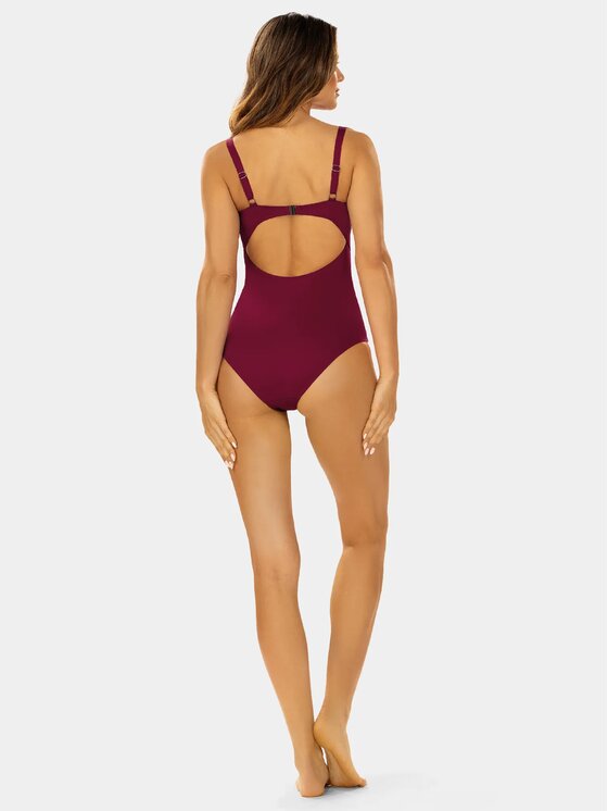 Feba Feba Costume da bagno F32B Bordeaux