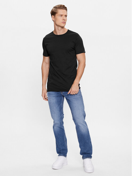 Puma Puma 2er-Set T-Shirts Basic 935016 Schwarz Regular Fit