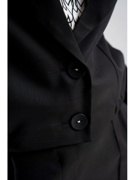 CLICK CLICK Σακάκι 70-902 Μαύρο Loose Fit