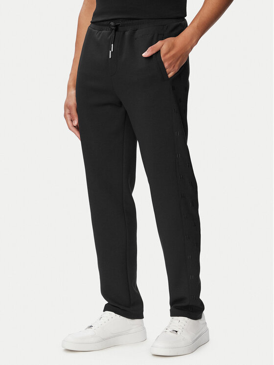 KARL LAGERFELD Pantaloni trening 705017 563902 Negru Regular Fit