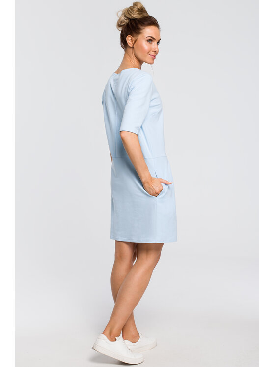 Made of Emotion Made of Emotion Vestito da giorno M422 Blu Custom Fit