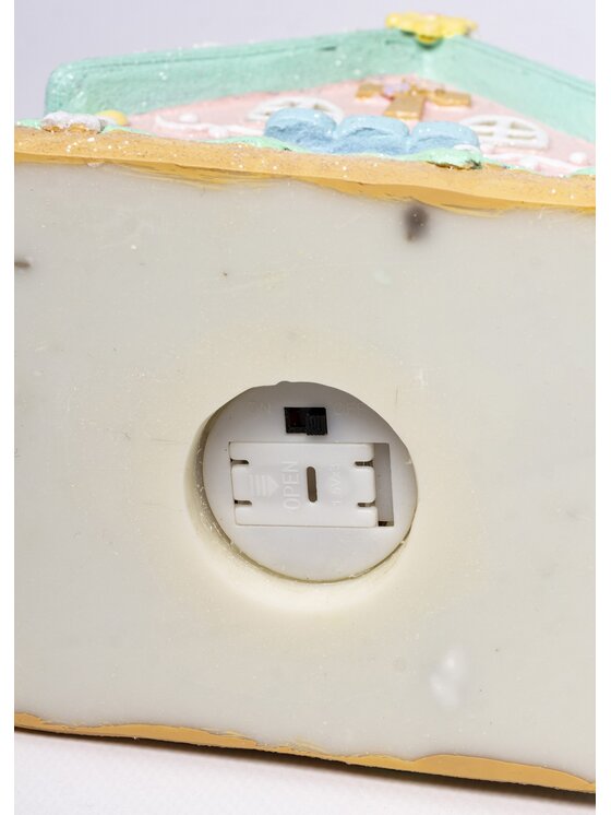 MIAhome MIAhome Figurka wielkanocny domek LED PASQUA Kolorowy