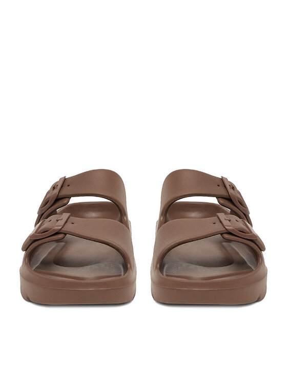 Roxy Roxy Klapki CEOWB-835120 Brązowy