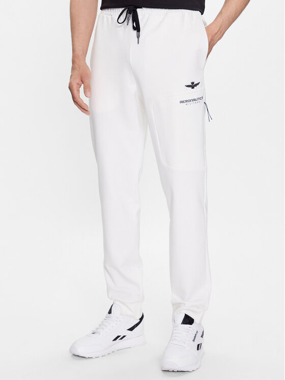 Aeronautica Militare Aeronautica Militare Tuta 231TF039F502 Bianco Regular Fit