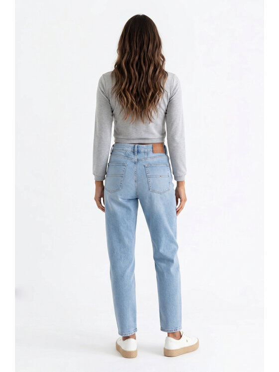 FIGL FIGL Mikina M1375 Sivá Regular Fit