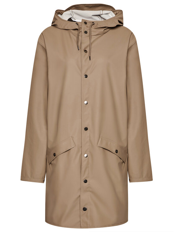 Rains Rains Giacca impermeabile Unisex 1202 Marrone Regular Fit