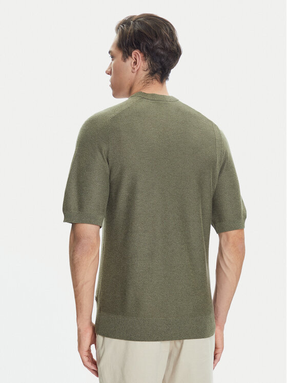 BOSS BOSS Maglione Kencel 50545678 Verde Regular Fit