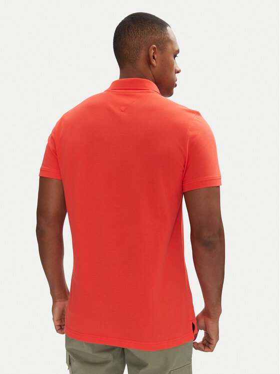 Tommy Jeans Tommy Jeans Polokošeľa DM0DM20676 Červená Slim Fit