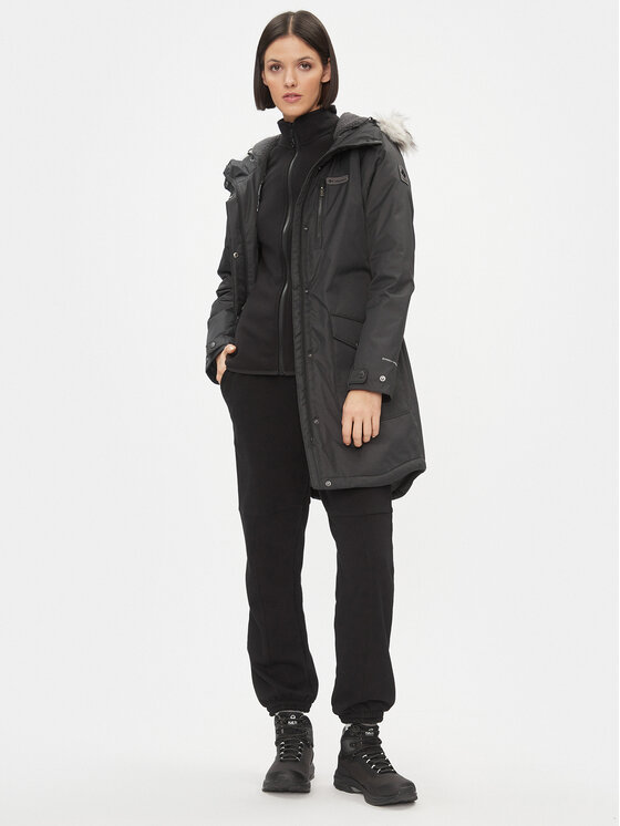 Columbia Columbia Zimní bunda Suttle Mountain™ Long Insulated Jacket Černá Regular Fit