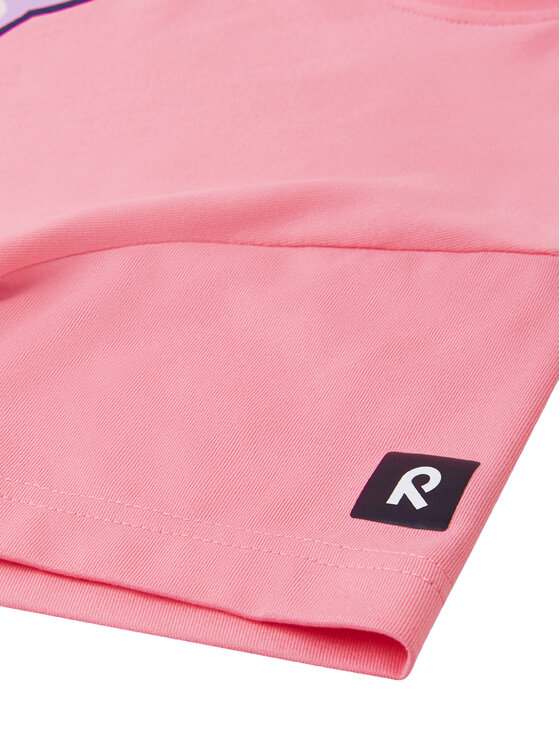 Reima Reima T-Shirt 5200351A Różowy Regular Fit