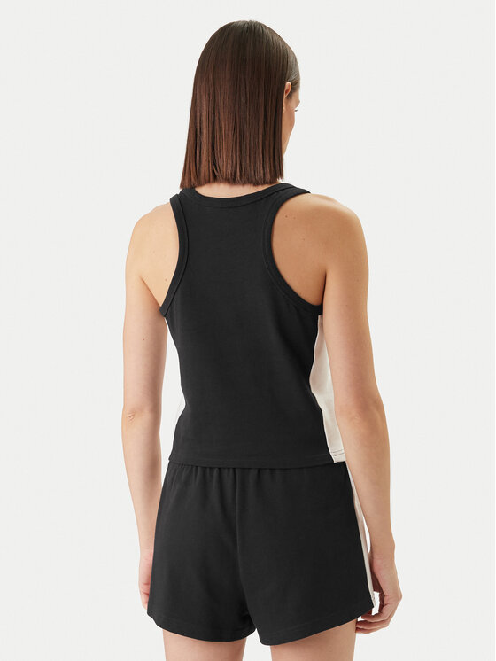 Calvin Klein Swimwear Calvin Klein Swimwear Top LV00Q61152 Schwarz Slim Fit