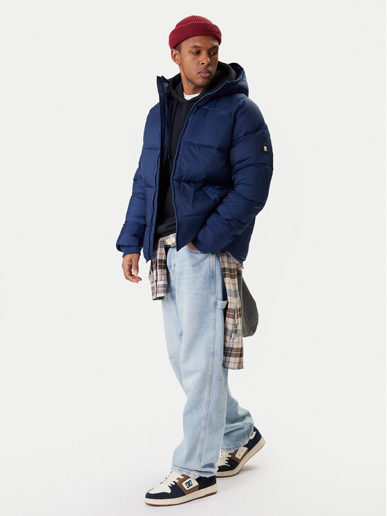 DC Shoes DC Shoes Geacă de iarnă Cantera ADYJK03194 Bleumarin Boxy Fit