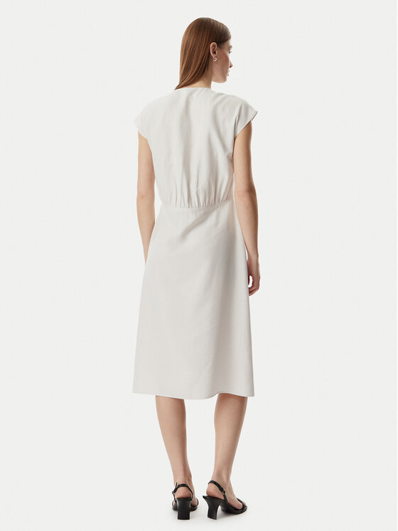 Calvin Klein Calvin Klein Každodenné šaty LV044F016G Svetlo béžová Regular Fit