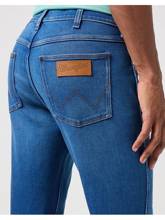 Wrangler Wrangler Jeansy 112352644 Niebieski Regular Fit
