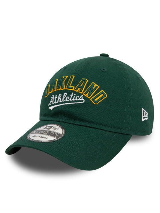 New Era Kapa S šiltom Mlb Wordmark 920 Athletics 60503513 Zelena