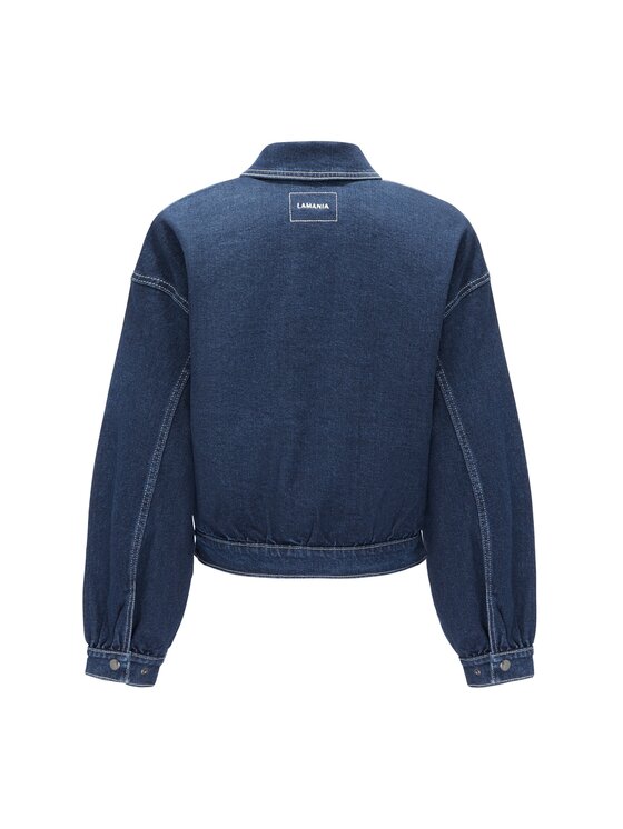 La Mania La Mania Bomber SKINNY 2 Blu Classic Fit