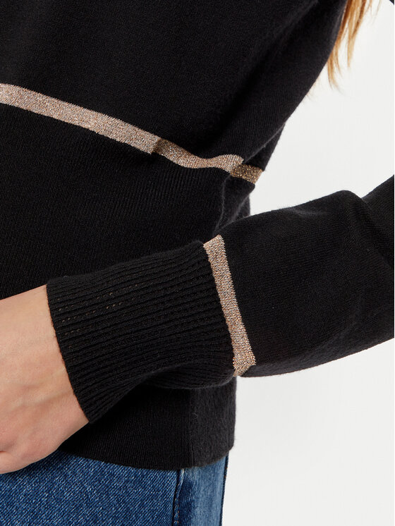 Liu Jo Liu Jo Sweater TF4165 MS75L Fekete Regular Fit