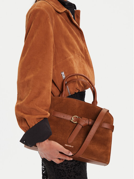 Coccinelle Coccinelle Сумка TLB Coccinellesabine Suede Bi E1 TLB 18 04 01 Коричневий