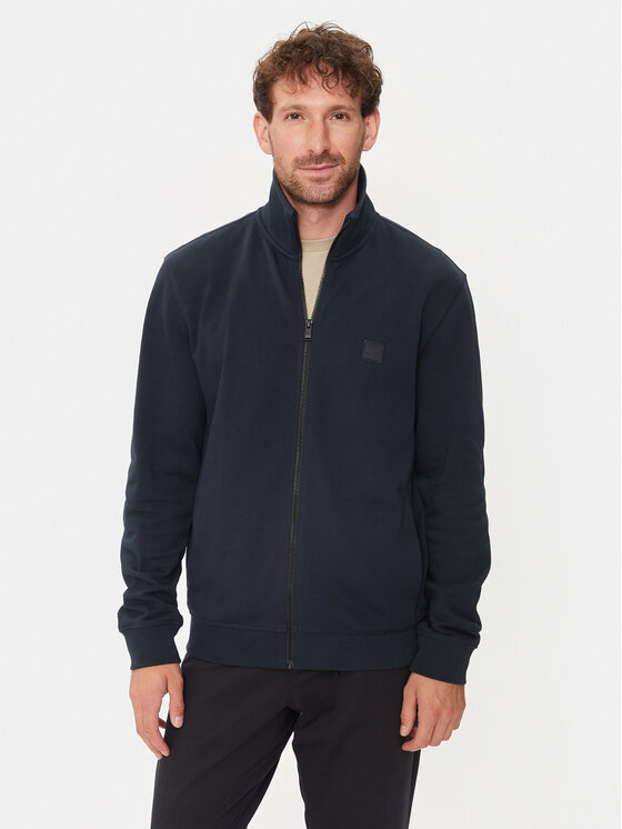 Boss Felpa 50511709 Blu scuro Relaxed Fit, taglia : S
