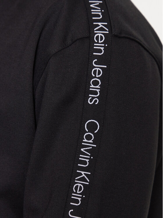 Calvin Klein Jeans Calvin Klein Jeans Majica dugih rukava J30J323429 Crna Regular Fit