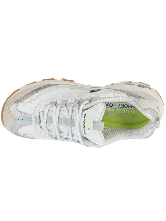 Skechers Skechers Sneakersy D'Lites - Dazzling Shine Biały