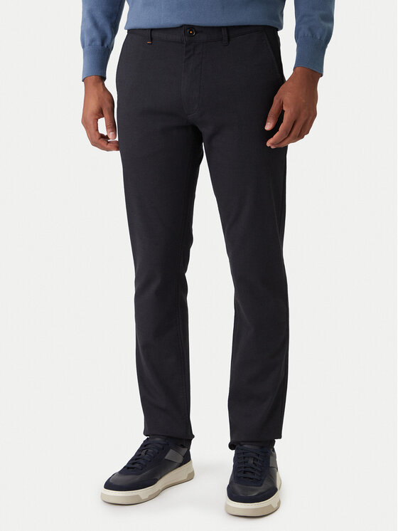 BOSS BOSS Pantaloni chino 50547719 Negru Slim Fit
