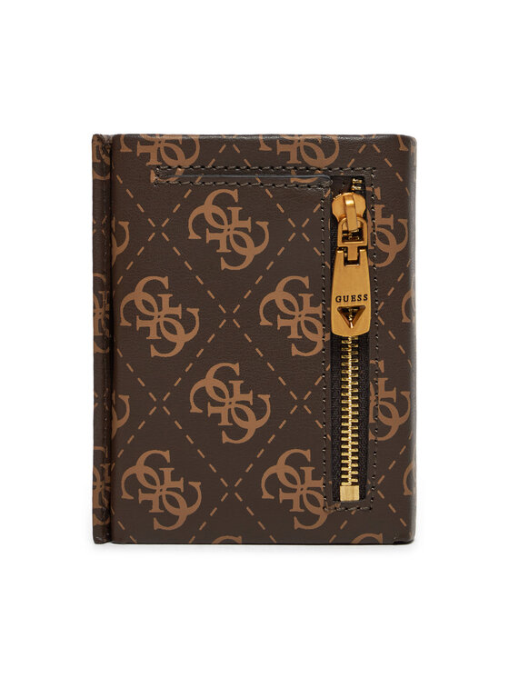 Guess Guess Malá pánská peněženka Mito SMMTLL LEA65 Hnědá