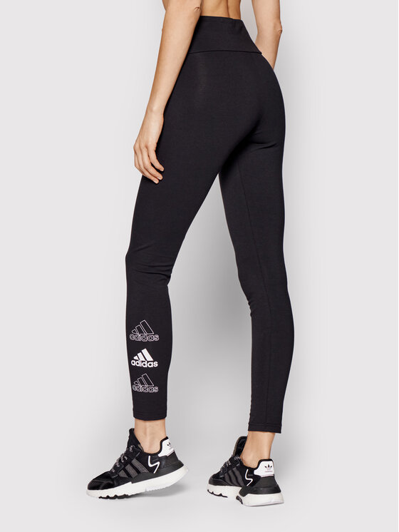 adidas adidas Κολάν Essentials Stacked Logo GL1396 Μαύρο Extra Slim Fit