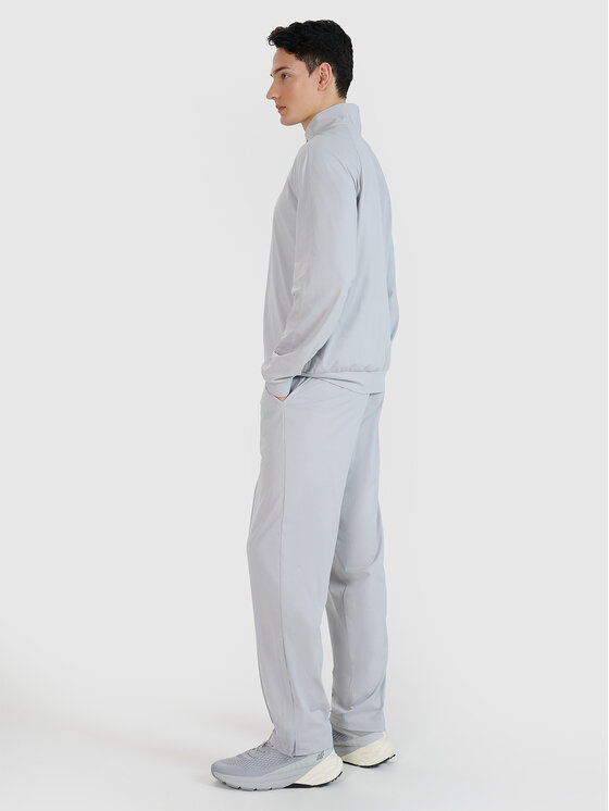 4F 4F Bluza techniczna MULTI ACTIVE Szary jasny Regular Fit