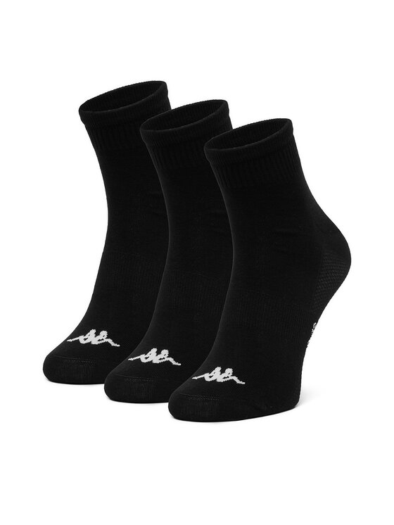 Kappa Șosete lungi CEO_KR_FRESH_SS26 (3-PACK) Negru
