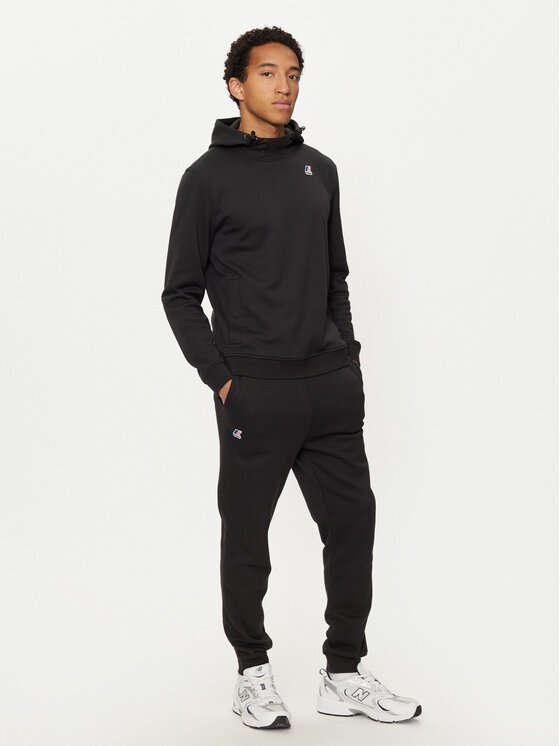 K-Way K-Way Παντελόνι φόρμας Le Vrai Creuse K11516W Μαύρο Slim Fit
