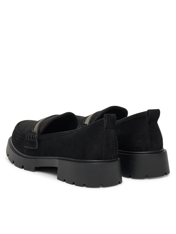 JENNY JENNY Μοκασίνια ISLA WS21095-01 Μαύρο