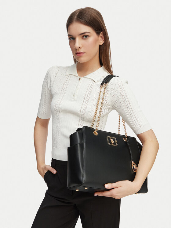 U.S. Polo Assn. Torebka BIUXT8387WVP Czarny