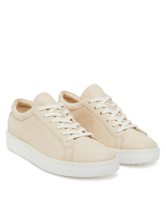 ECCO ECCO Sneakersy Soft 60 21920301378 Écru