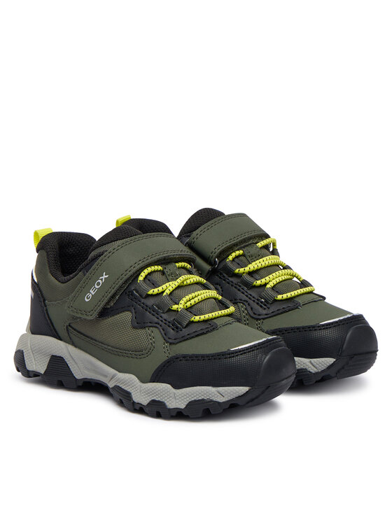 Geox Geox Snīkeri J Magnetar Boy B Abx J463ZB 050FU C0914 M Tumši zaļa