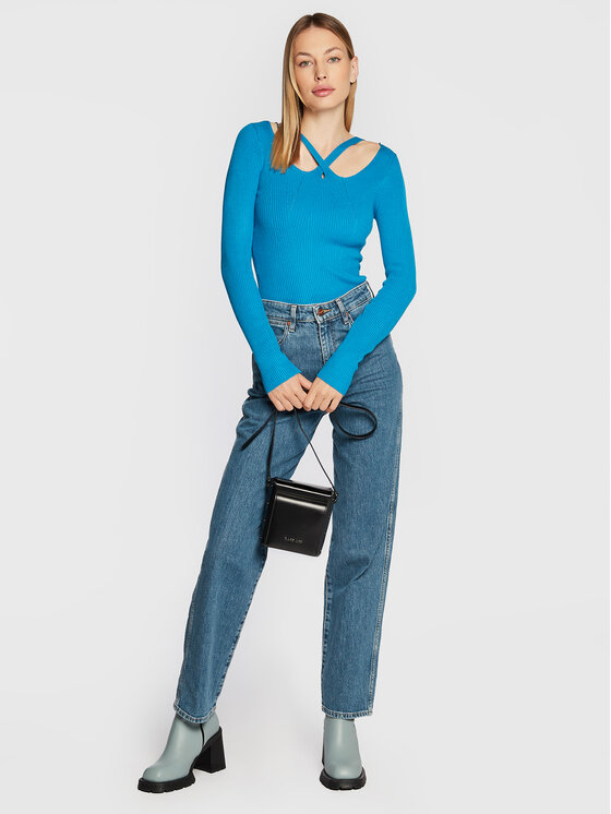 Blusa LK-364MAIAB Blu Slim Fit