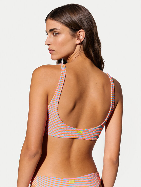 Banana Moon Banana Moon Горнище на бански Justin Neonstri JXL83 Розов