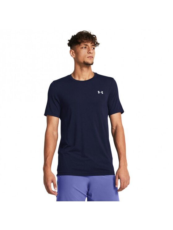 Under Armour Under Armour Koszulka techniczna 1382801 Granatowy Slim Fit